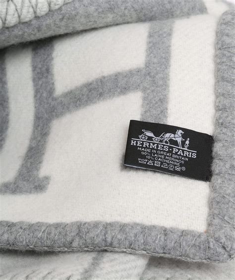 hermes dark grey|grey Hermes blanket.